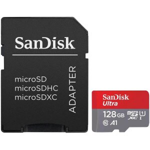 SanDisk Ultra 128GB UHS-I Card With Adapter